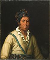 HGH3359385 Tooan Tuh (Cherokee), 1832В–33 (oil on 