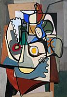 HGH3359386 Still Life, 1936 (casein and tempera on