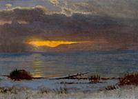 HGH3359388 Sunrise on Lake Tahoe, California, 1872