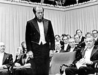 Alexander Solzhenitsyn (1918-2008) receiving the N