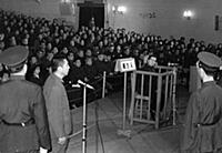 3900815 Jiang Qing (Mme Mao) in the dock during th