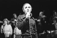 2681312 French singer Charles Aznavour singing on 