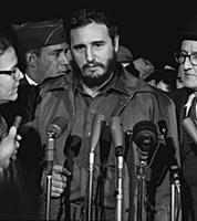 1766078 Fidel Castro arrives at Washington airport