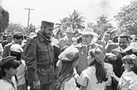 1148847 Leonid Brezhnev And Fidel Castro In Santia