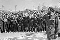 1147924 Fidel Castro Visits Uralmash Factory In Sv