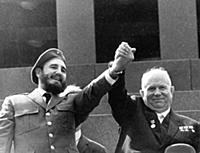 3906070 Fidel Castro Ruz and N, S, Khrushchev on t