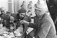 1148657 Fidel Castro And Nikolai Podgorny In Havan