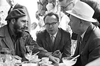 1148534 Fidel Castro And Nikolai Podgorny During A