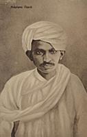 820975 Mahatma Gandhi (litho) by Indian photograph