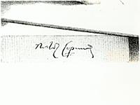 XJF128019 Signature of Nicolaus Copernicus (1473-1