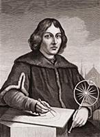 1201950 Nicolaus Copernicus, c.1850 (engraving) by