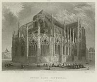 2782144 Notre Dame Cathedral, East End (engraving)