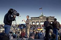 Fall of the Berlin Wall in November 1989: East and