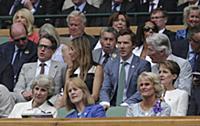 Actors Hugh Grant and Benedict Cumberbatch attend 