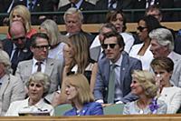 Actors Hugh Grant and Benedict Cumberbatch attend 