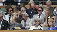 Bjorn Borg, Bradley Cooper, Hugh Grant and  Anna E