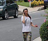 STudio City CA July 20: Juliette Lewis spotted wal