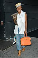 NEW YORK, NY - JULY 22: June Ambrose seen in New Y
