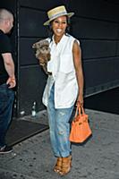 NEW YORK, NY - JULY 22: June Ambrose seen in New Y