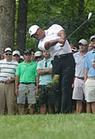 GAINESVILLE, VA - JULY 30: Tiger Woods pictured at