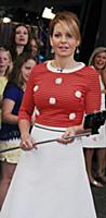 August 03, 2015: Candace Cameron-Bure at 'Good Mor