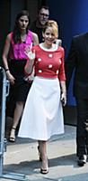 August 03, 2015: Candace Cameron-Bure at 'Good Mor