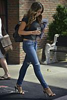 NEW YORK, NY - AUGUST 3: Keleigh Sperry seen in Ne