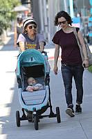 WEST HOLLYWOOD, CA - AUGUST 11: Linda Perry and Sa