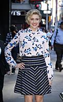 NEW YORK, NY - AUGUST 12: Greta Gerwig at Good Mor