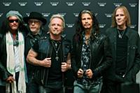 Aerosmith, Joe Perry, Brad Whitford, Joey Kramer, 