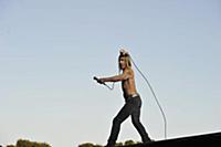 MILTON KEYNES, ENGLAND - SEPTEMBER 6: Iggy Pop(Jam