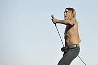 MILTON KEYNES, ENGLAND - SEPTEMBER 6: Iggy Pop(Jam