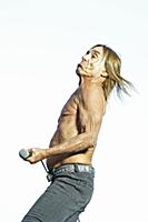 MILTON KEYNES, ENGLAND - SEPTEMBER 6: Iggy Pop(Jam