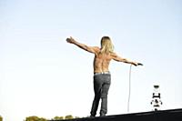 MILTON KEYNES, ENGLAND - SEPTEMBER 6: Iggy Pop(Jam