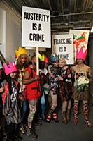 VIVIENNE WESTWOOD RED LABEL
backstage
London Fashi