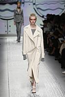 A model walks in the MAX MARA Ready to wear show S