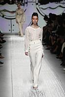 A model walks in the MAX MARA Ready to wear show S