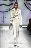 A model walks in the MAX MARA Ready to wear show S