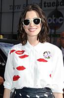 NEW YORK, NY - SEPTEMBER 23: Anne Hathaway at Good