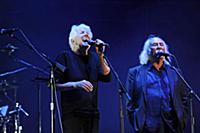 LONDON, ENGLAND - SEPTEMBER 23: Graham Nash and Da