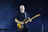 LONDON, ENGLAND - SEPTEMBER 23: David Gilmour perf