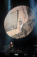 LONDON, ENGLAND - SEPTEMBER 23: David Gilmour perf