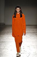 A model walks in the Cristiano Burani Ready-to-wea