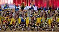 The first World Indigenous Games in Palmas, Brazil