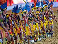 The first World Indigenous Games in Palmas, Brazil