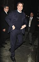 02  01, 2016: John Travolta at The Late Show to ta