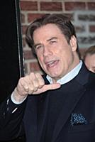 NEW YORK, NY - FEBRUARY 1: John Travolta visits Th
