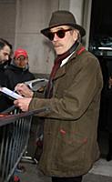 NEW YORK, NY- FEBRUARY 1: Jeremy Irons seen at AOL