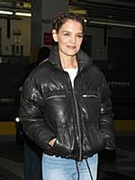 NEW YORK, NY - FEBRUARY 8:  Katie Holmes at AOL Bu