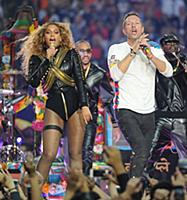 SAN FRANCISCO, CA - FEBRUARY 7: Beyonce, Chris Mar